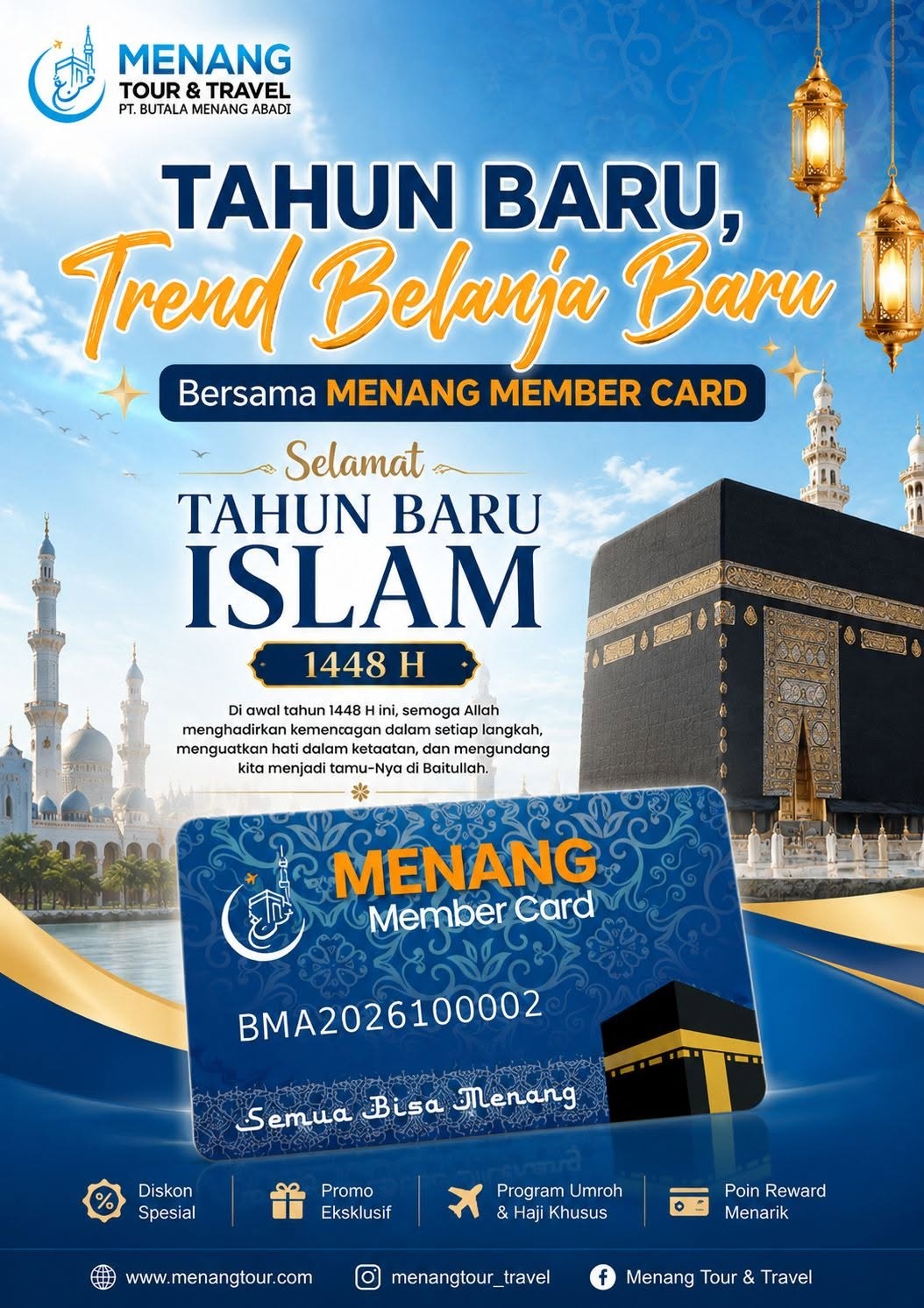 Iklan Muharam Menang Travel 2026